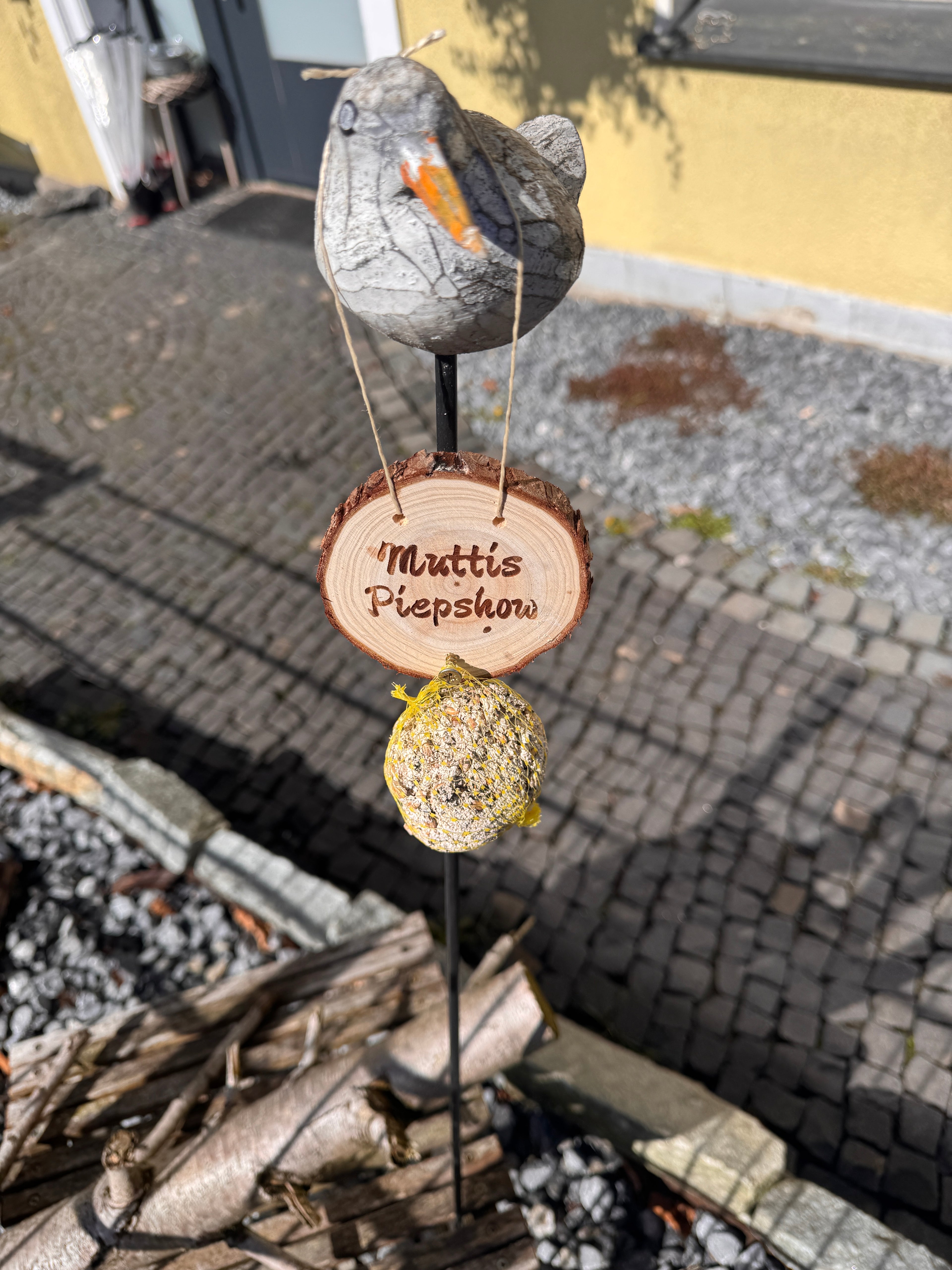 Kleine Vogelknödel- Stationen