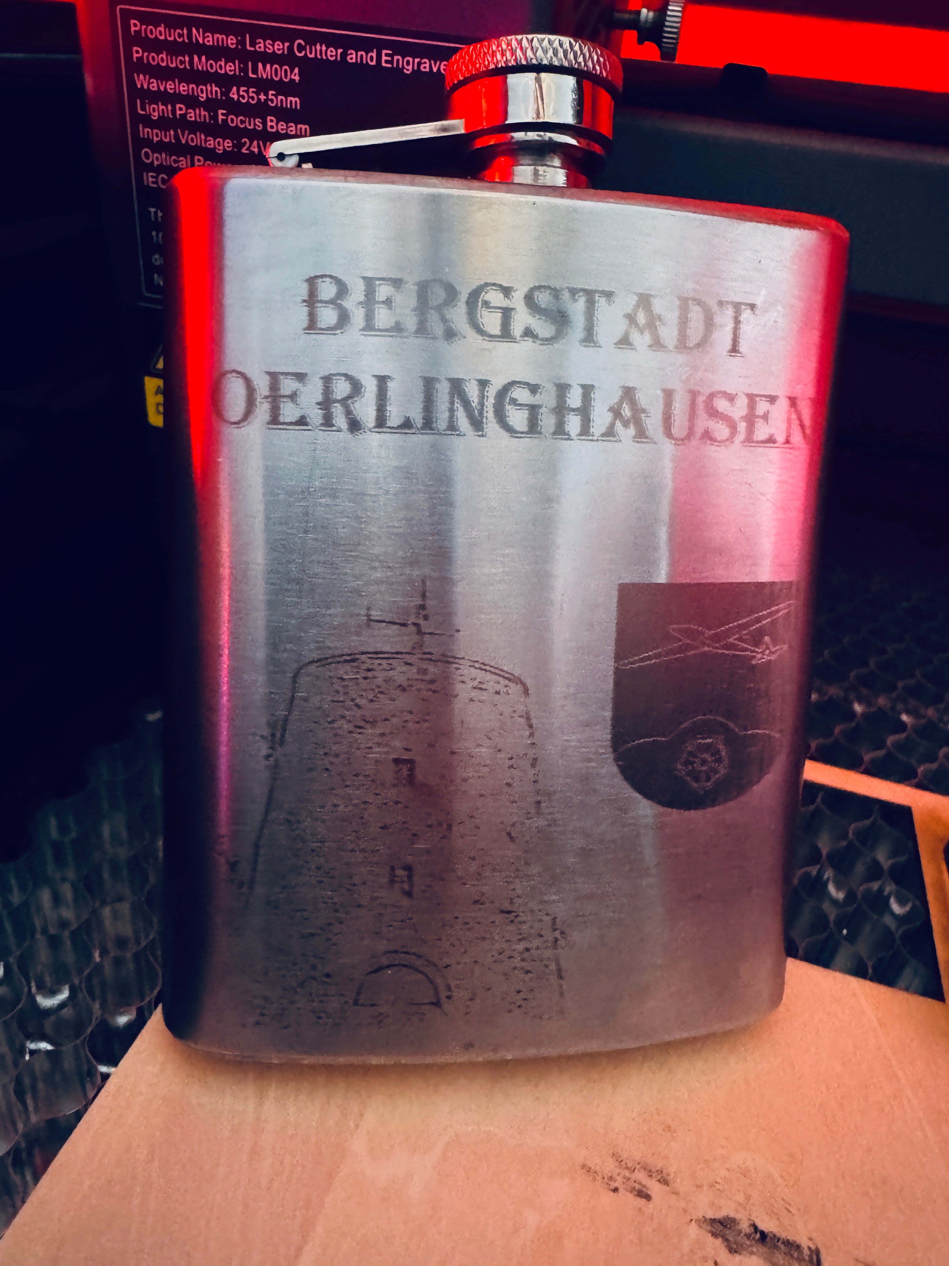 Flachmann, vesch. Größen und Farben